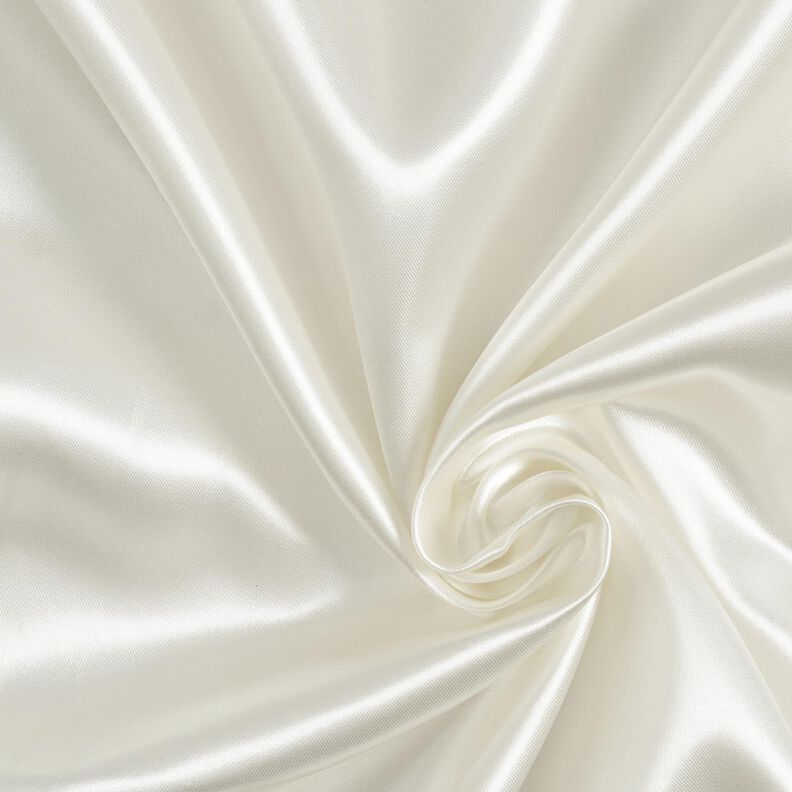 Cetim de poliéster – marfim,  image number 1