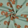 Sweatshirt cardada Esquilos | Poppy Fabrics &ndash; verde amarelado/bronze,  thumbnail number 3