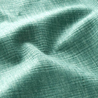 Tecido para estofos Aparência de tecido aveludado – turquesa claro, 